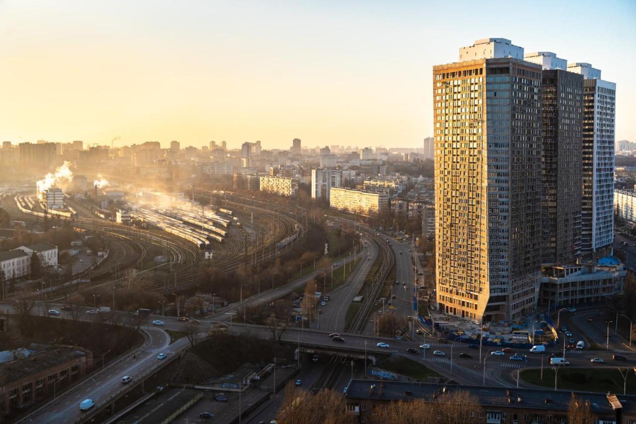 Victory-21 Luxury Apartment Center Kiev Eksteriør billede